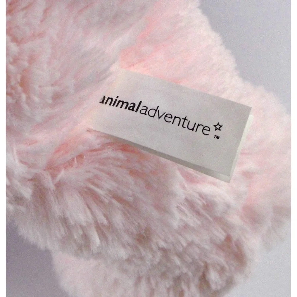 Animal Adventure Pig Plush Pink Plaid Bow Feet 11 Inch 2007 Target Stuffed New